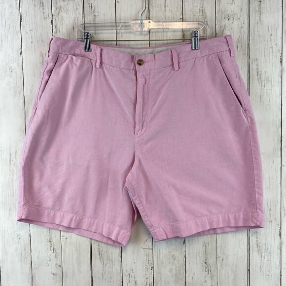 Polo Ralph Lauren Pink High Rise Classic Fit 9" Chino Short Mens Size 40 - Picture 1 of 11